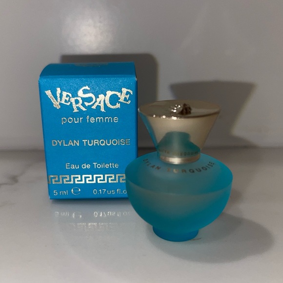 New Versace Dylan Turquoise Eau de Toilette mini - Picture 3 of 4